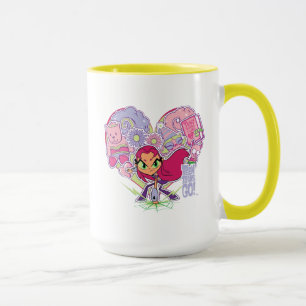 Caneca Os titã adolescentes vão! gráfico do perfurador