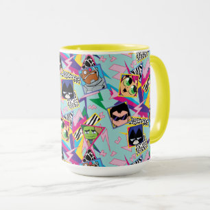 Caneca Os titã adolescentes vão! os anos 90 retros de  