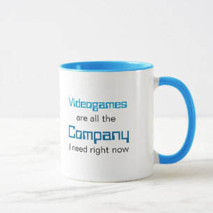 Caneca Os videogames são empresa