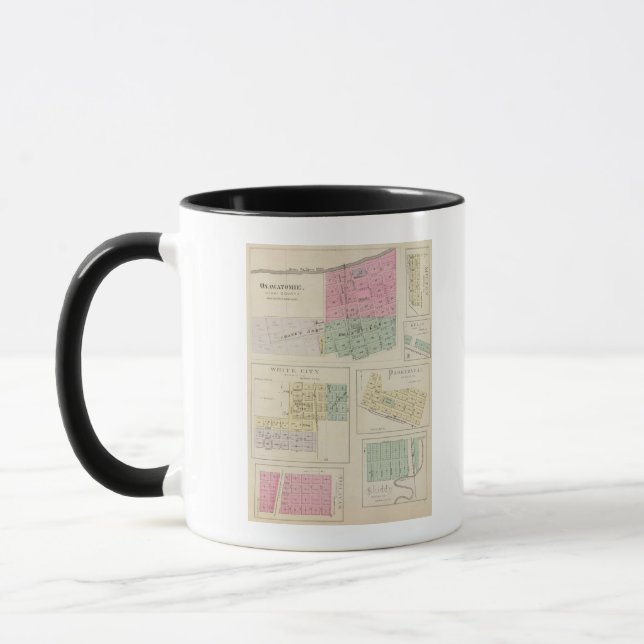 Caneca Osawatomie, White City, Delavan, Milton, Kansas (Esquerda)
