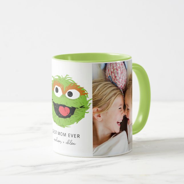Caneca Oscar, o Grouch | Melhor mãe - Foto (Frente Esquerda)