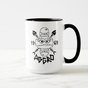 Caneca Oscar, o logotipo do Skate Grouch - Aggro 1969