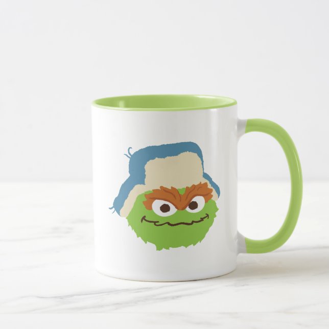 Caneca Oscar, o rosto do Grouch Woodland (Direita)