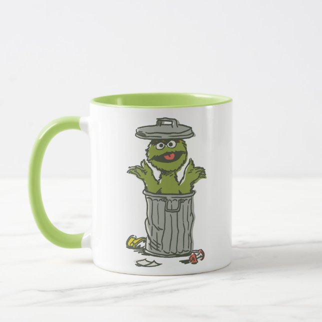 Caneca Oscar o Sucate Vintage (Esquerda)