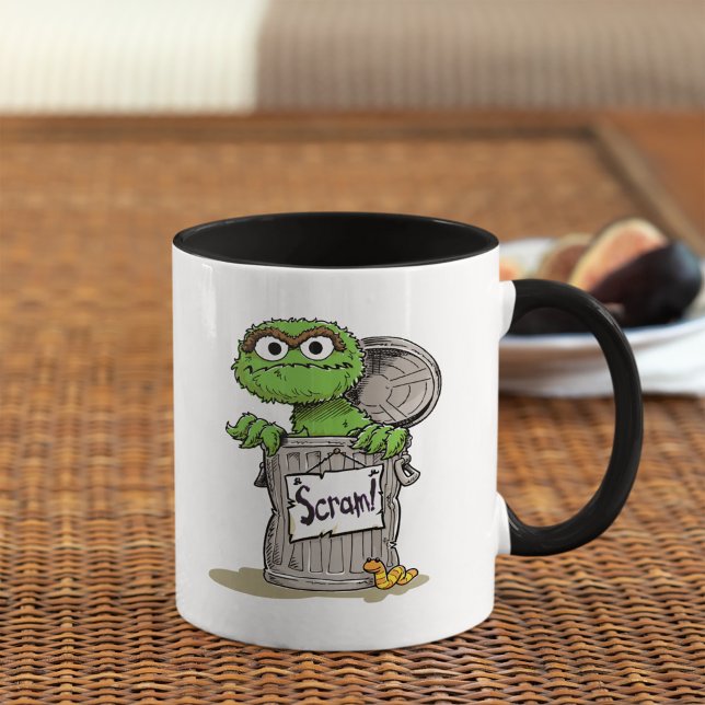 Caneca Oscar o Sucateiro Dá o fora (Criador carregado)