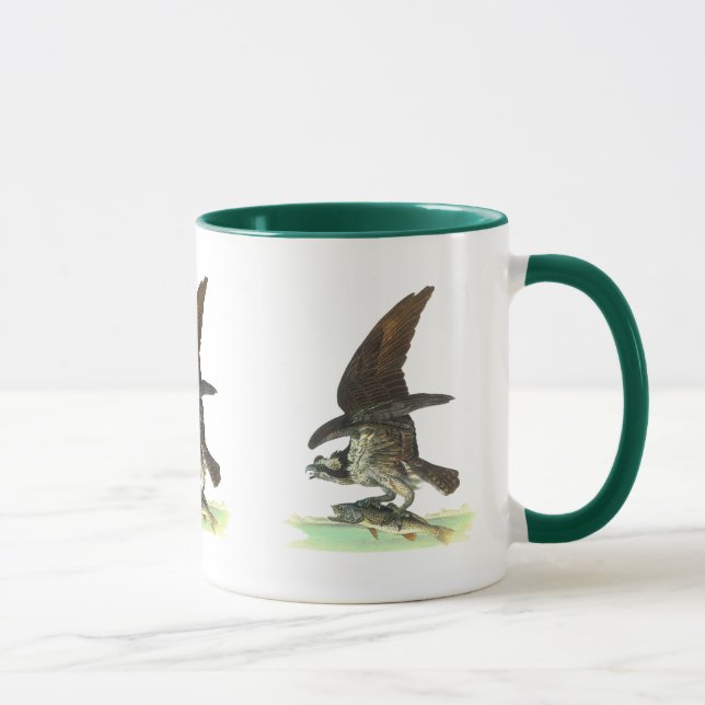 Caneca Osprey de John James Audubon (Direita)