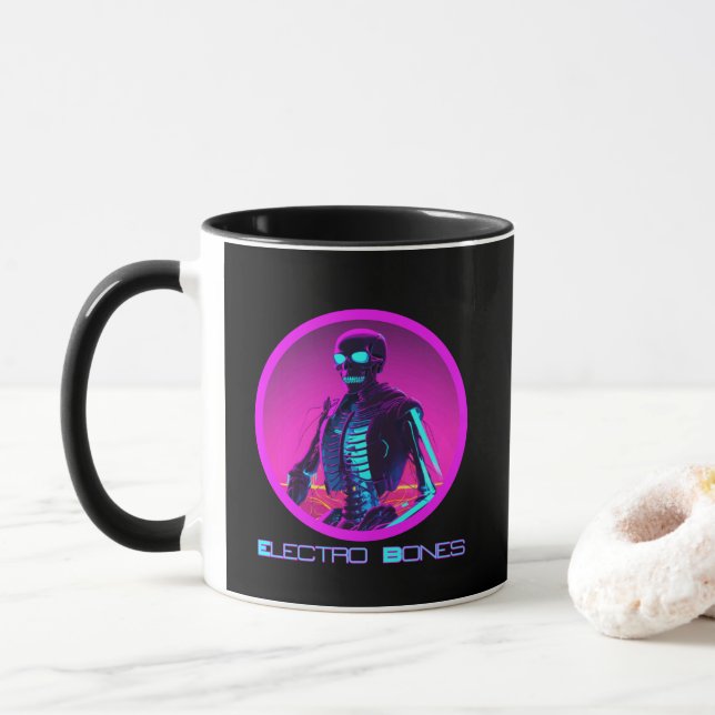 Caneca Ossos Eletro (Com Donut)