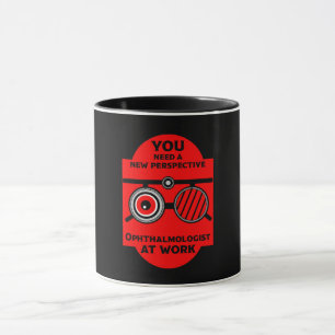 Caneca Osteopatia Cirurgiões Oculares