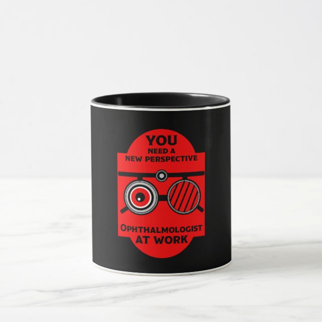 Caneca Osteopatia Cirurgiões Oculares (Centro)
