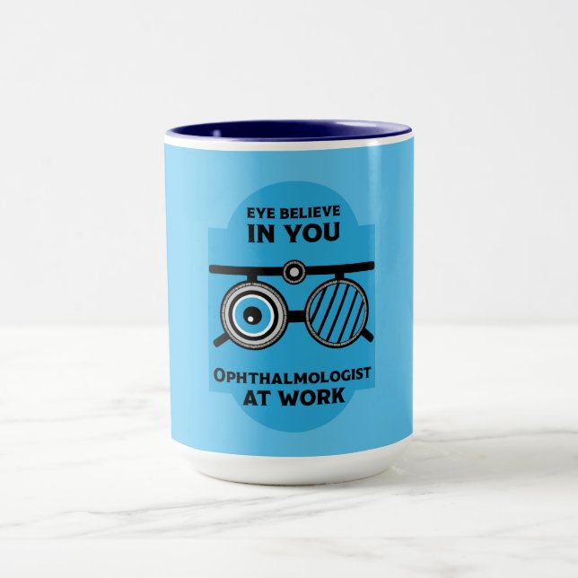 Caneca Osteopatia Cirurgiões Oculares (Centro)