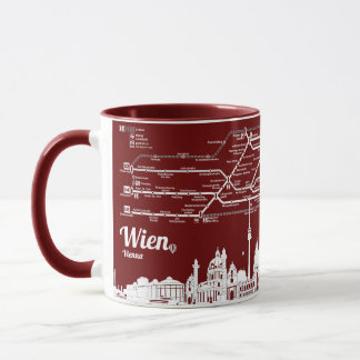 Caneca " Österreich: 1978 Wien - Die U-Bahn ...