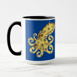 Caneca Otopus Mug Blue Ringed
