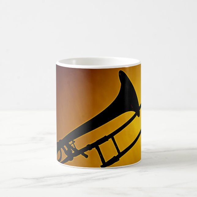 Caneca ou caneca de cerveja de café do Trombone (Centro)