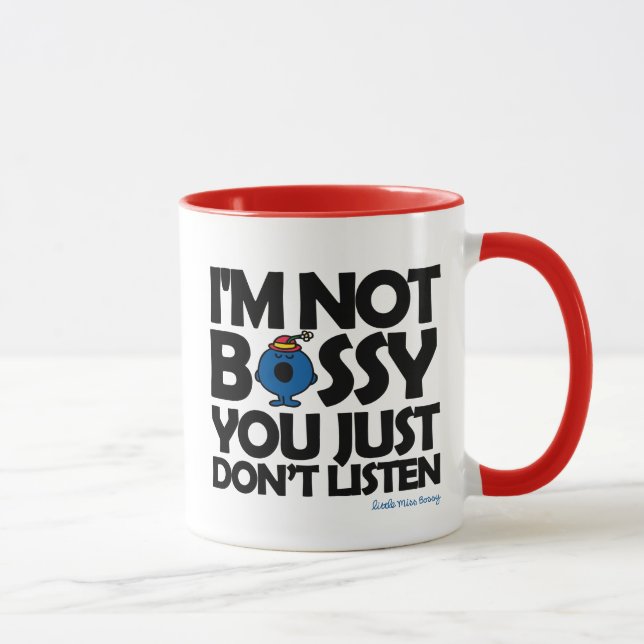Caneca Ouça a Menina Bossy (Direita)