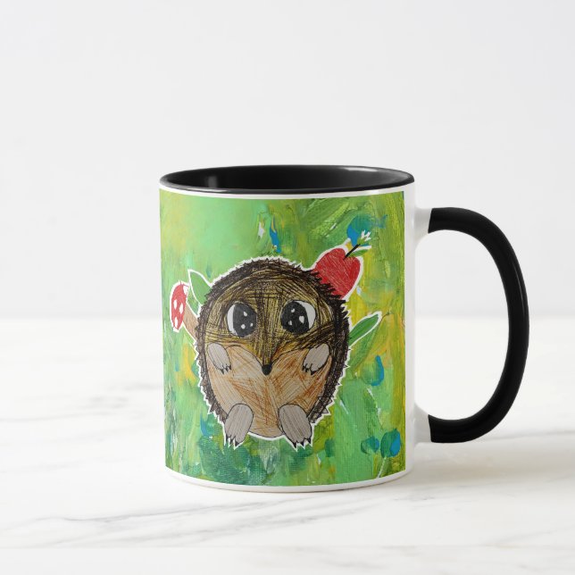 Caneca ouriço fofo (Direita)