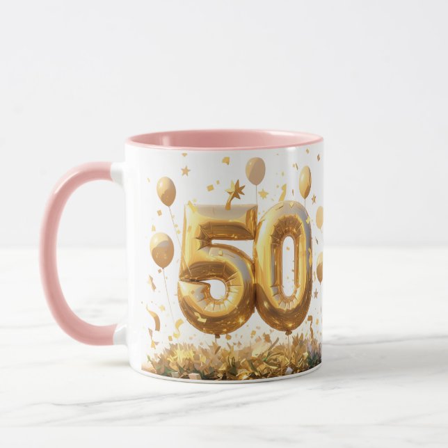 Caneca Ouro 50ª Celebração (Esquerda)