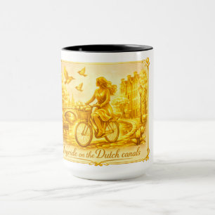 Caneca Ouro Amsterdam Pontes Em Arco Charme