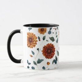 Caneca Ouro Dahlia Mug