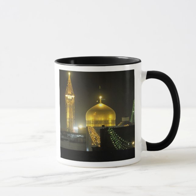 Caneca Ouro do Complexo Sanitário de Imam Reza em (Direita)