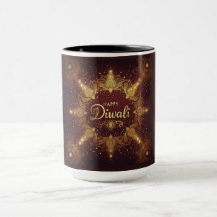 Caneca Ouro Glow Diwali