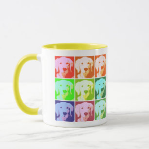Caneca Ouro Retriever Love