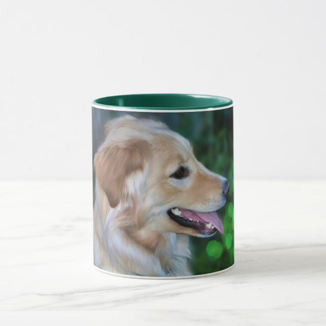 Caneca Ouro Retriever Mug Bonito (Centro)