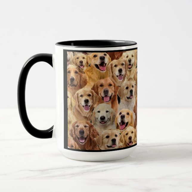 Caneca Ouro Retrievers Mug (Esquerda)