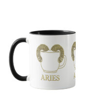 Caneca Ousada do Zodíaco Áries