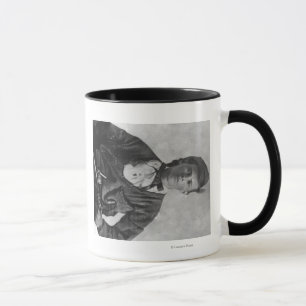 Caneca Outlaw Jesse James Portrait Fotografia