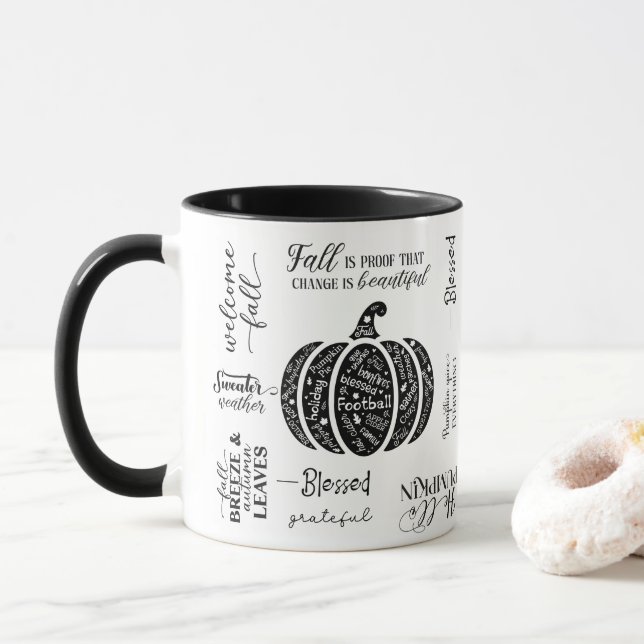 Caneca Outono (Com Donut)