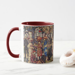 Caneca Outono de Maurice Prendergast, Arte Fina Vintage