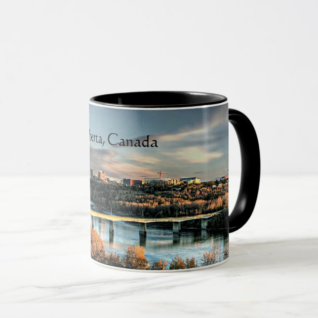 Caneca Outono em Edmonton, Alberta, Canadá (Frente Esquerda)