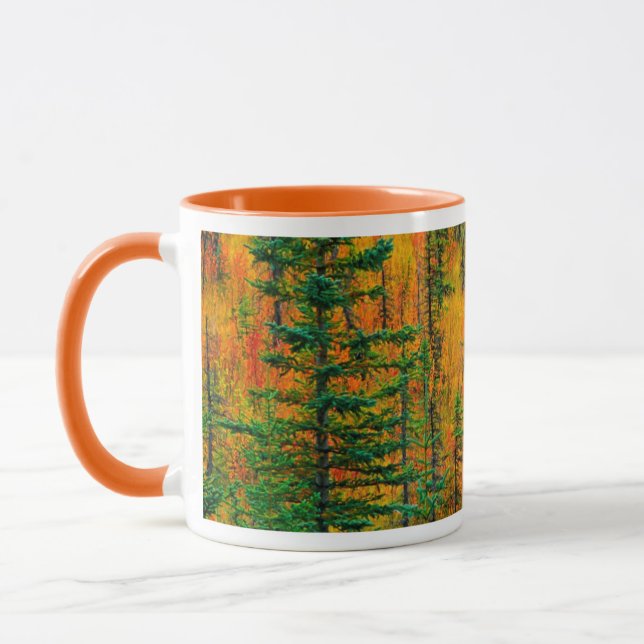 Caneca Outono em um prado (Esquerda)