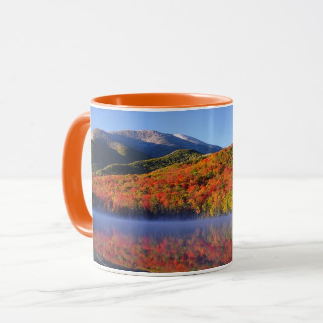 Caneca Outono Montanhas Adirondack | Nova York (Frente Esquerda)