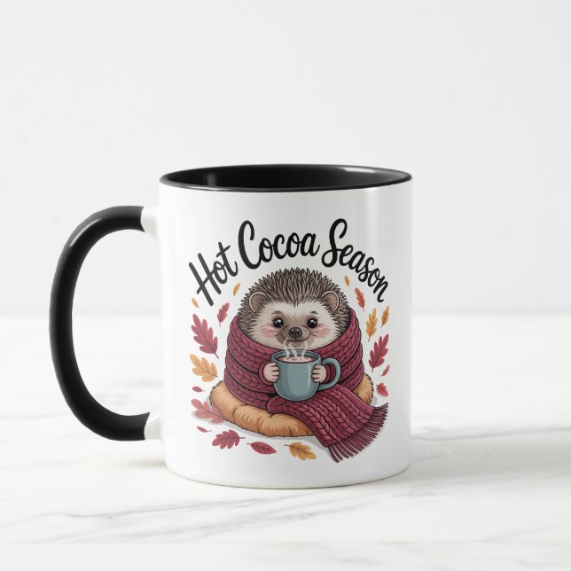 Caneca Outono Quente de Cacau (Esquerda)