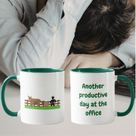 Caneca Outro Dia Produtivo no Escritório
