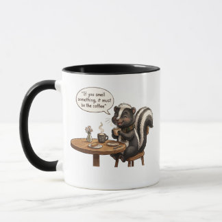 Caneca Outro gambá em negação