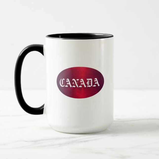 Caneca oval canadá (Esquerda)