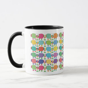Caneca Ovelhas em Mata Clássica