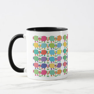 Caneca Ovelhas em Mata Clássica