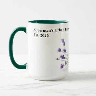 Caneca Ovo Artesanal Moderno da Fazenda à Mesa Personaliz