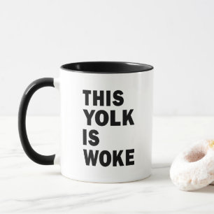 Caneca Ovo Trending Engraçado Humor Esta Gema é Woke