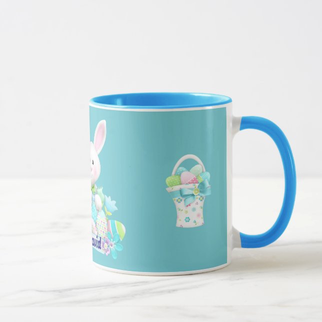 Caneca Ovos de Páscoa de Pastel e Mug de Coelho (Direita)