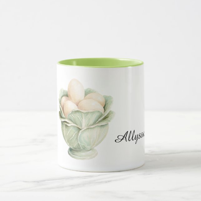 Caneca Ovos em Tigrada de Alface (Centro)