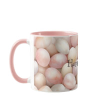 Ovos Rosa Pêssego de Páscoa