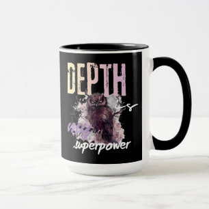 Caneca Owl Depth