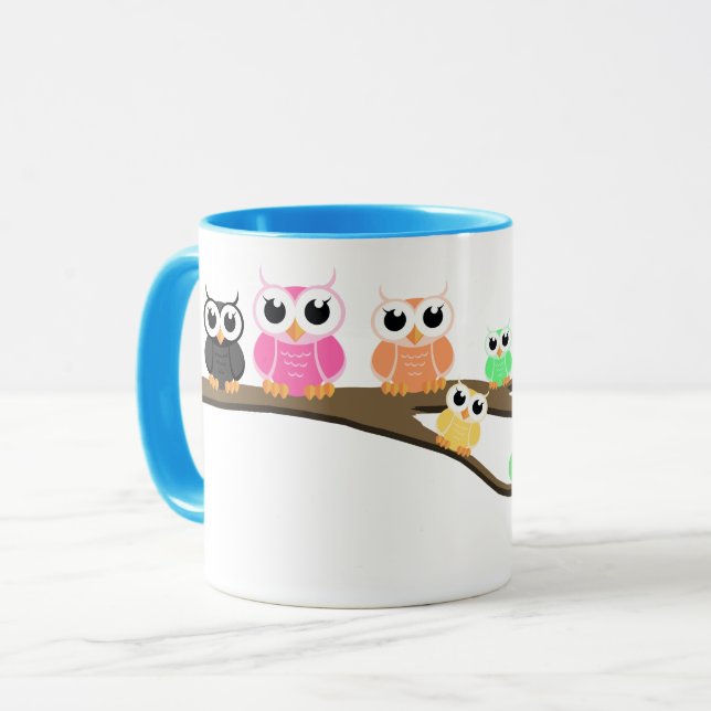 Caneca "OWL Juntos Agora" Café Mug (Frente Esquerda)