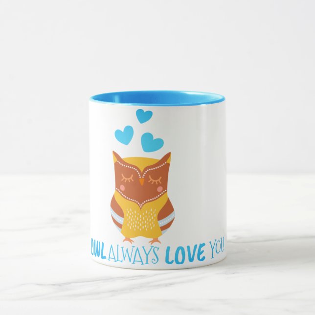 Caneca Owl Sempre Te Ama (Centro)