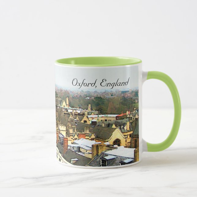 Caneca Oxford lindo, Inglaterra, rua principal, o #2 alto (Direita)