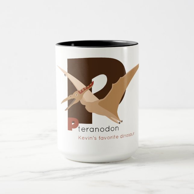 Caneca P como Pteranodon Mug (Centro)